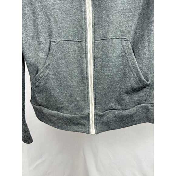Instagram Promotional Hoodie by Golden Goods - Heather Gray Zip-Up - Size Small - Picture 4 of 8